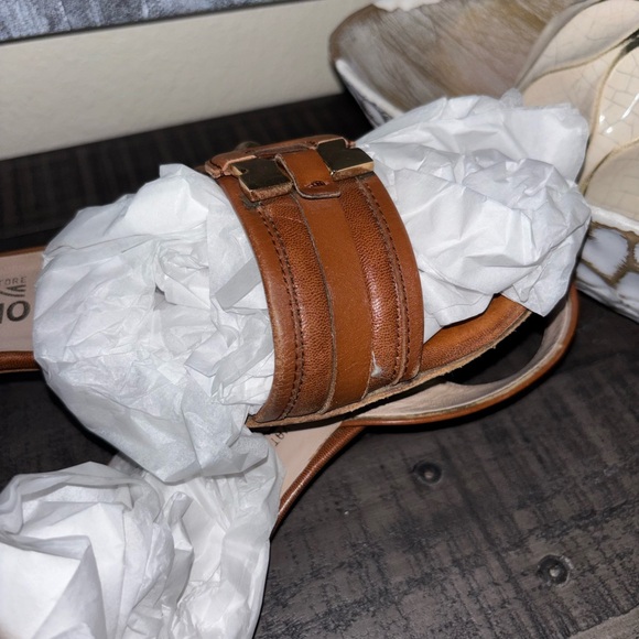 VINTAGE SALVATORE FERRAGAMO MADE IN ITALY. sling back sandals SZ 8.5 - Picture 8 of 11